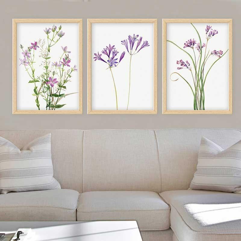 Слика во рамка Wallity 3NTC_2613520_5575, 55x75 см, 3 дела