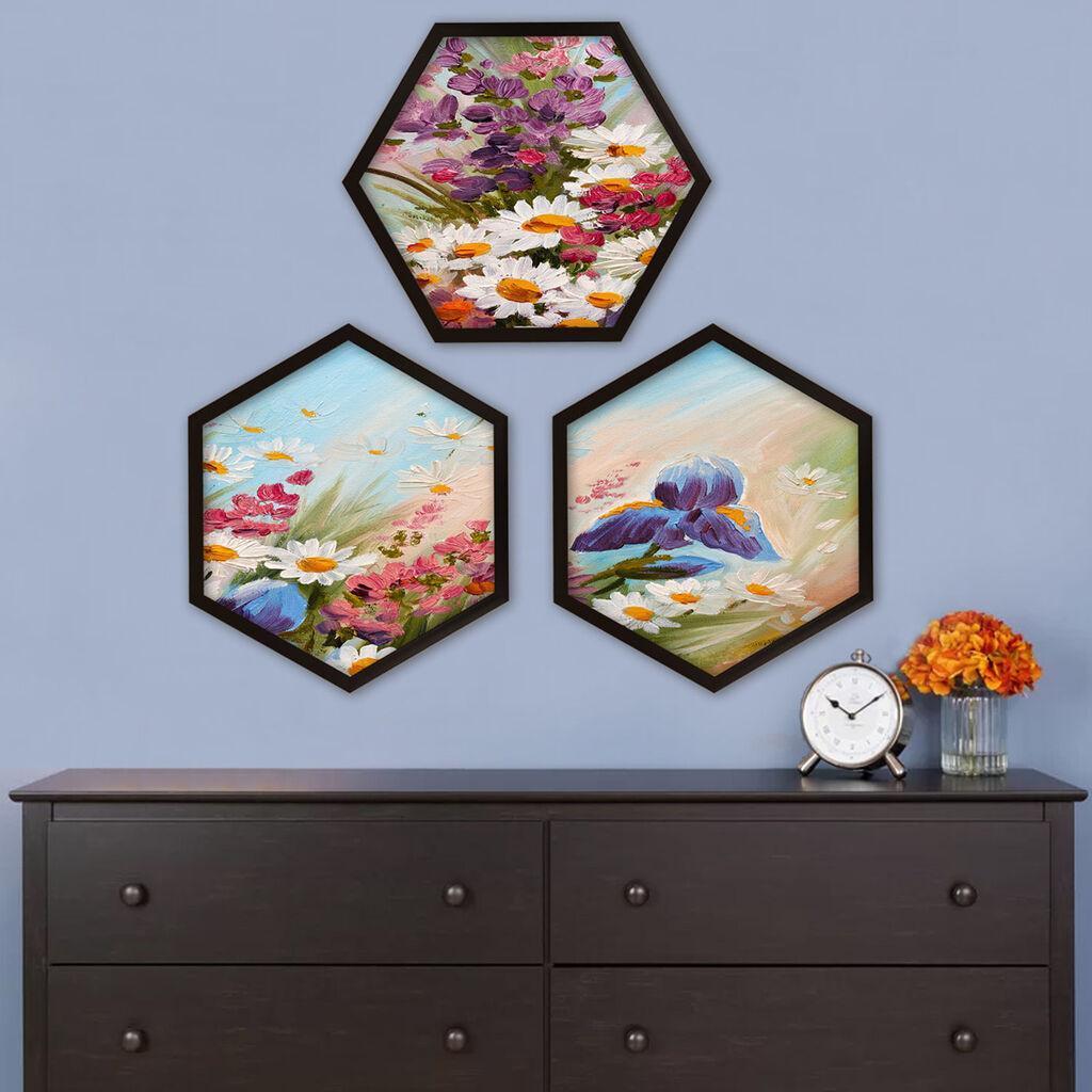 Wallity врамена слика 6GEN184119, 35x35 см, 3 дела