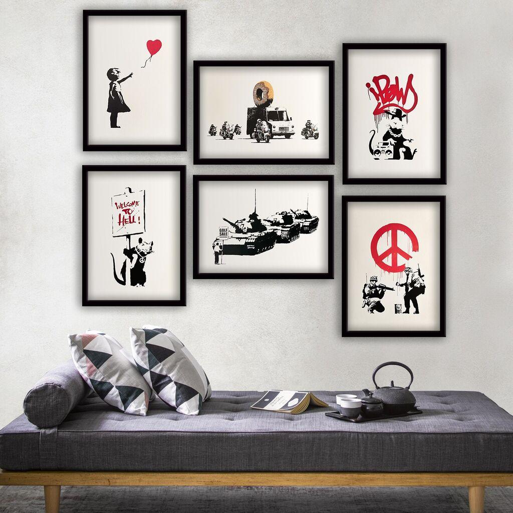 Wallity врамена слика 6BC9620_2530, 25x30 см, 6 дела