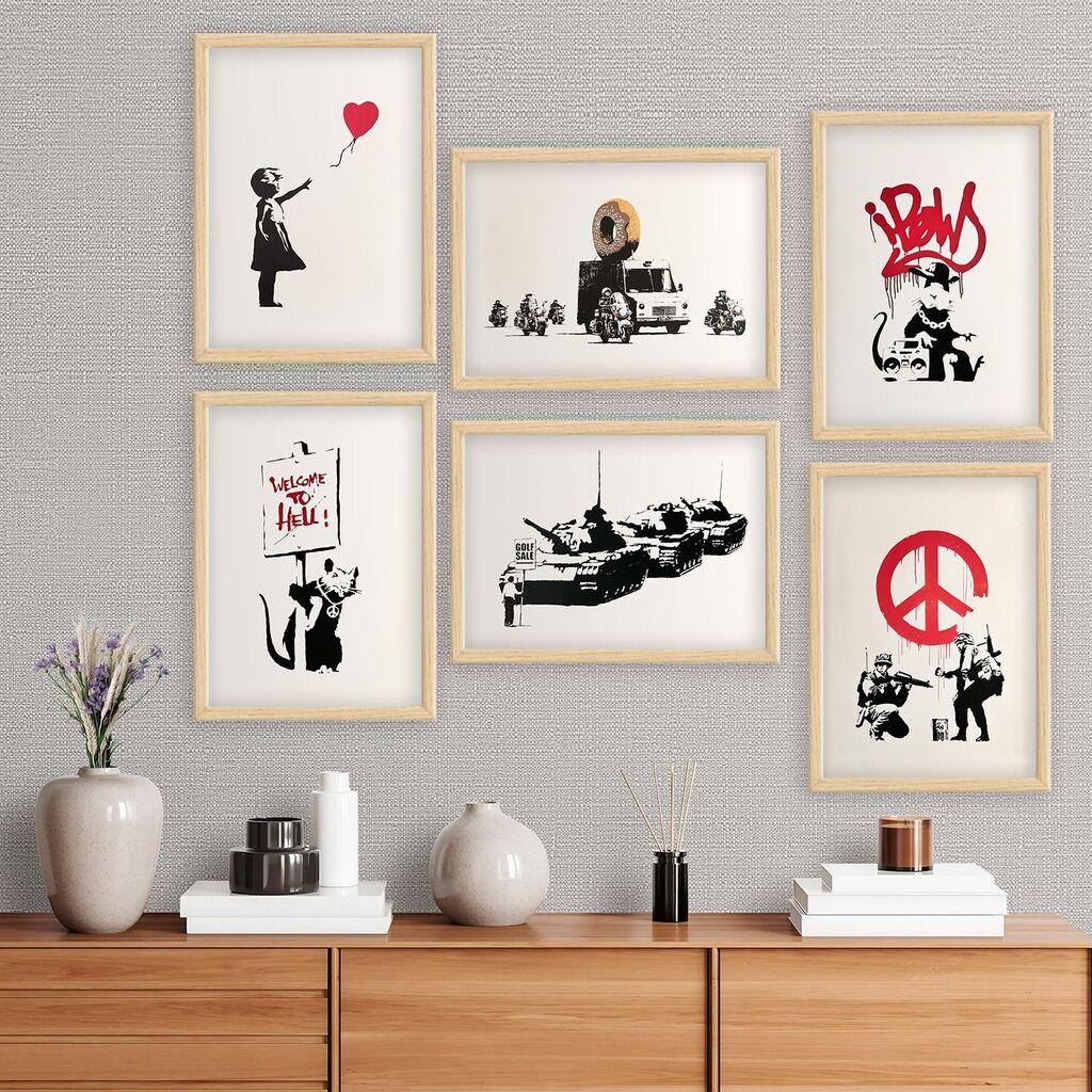 Wallity врамена слика 6NC9620_2530, 25x30 см, 6 дела