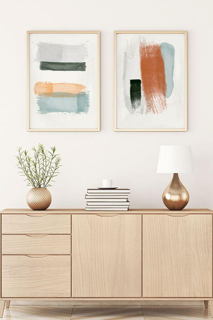 Слика во рамка Wallity Huhu102, 20x30 см, 2 дела