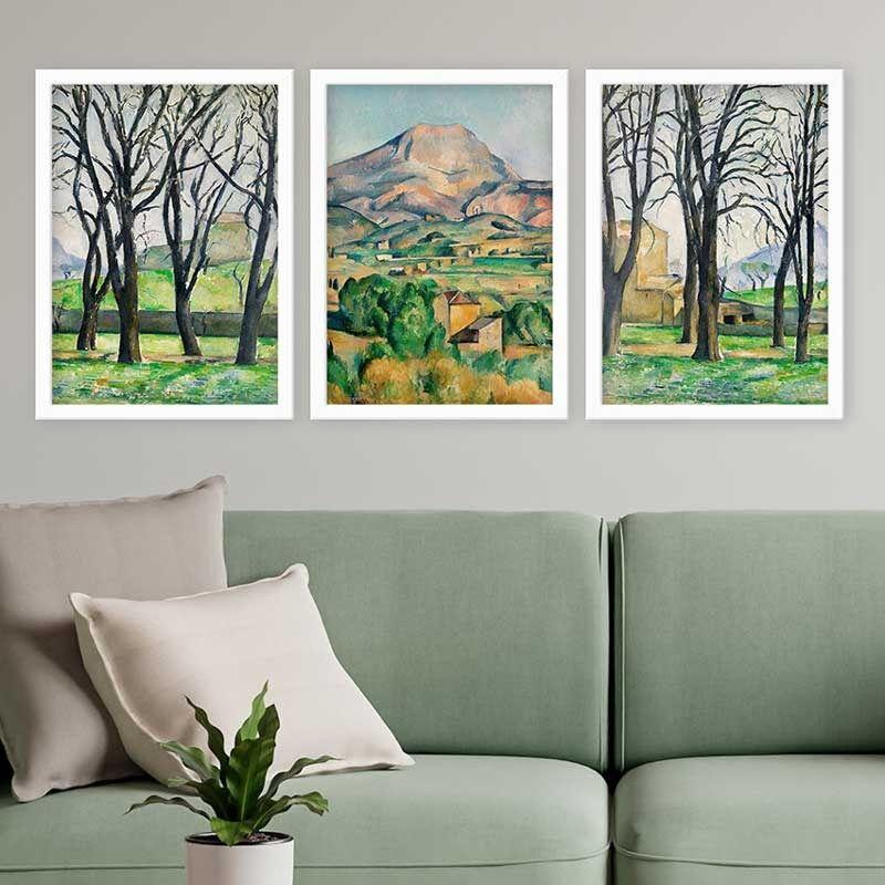 Слика во рамка Wallity 3BC_UN383108 _5575, 55x75 см, 3 дела