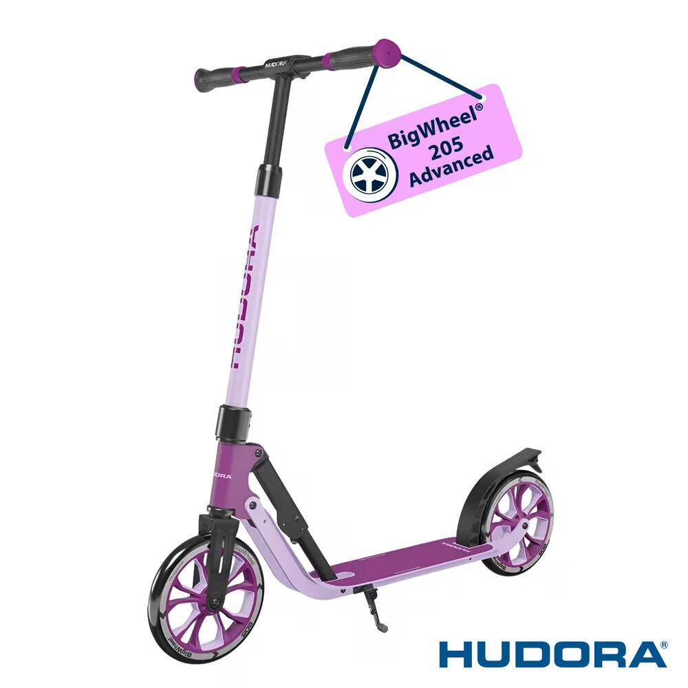 Hudora Тротинет BigWheel® 205 Advanced (Виолетов)