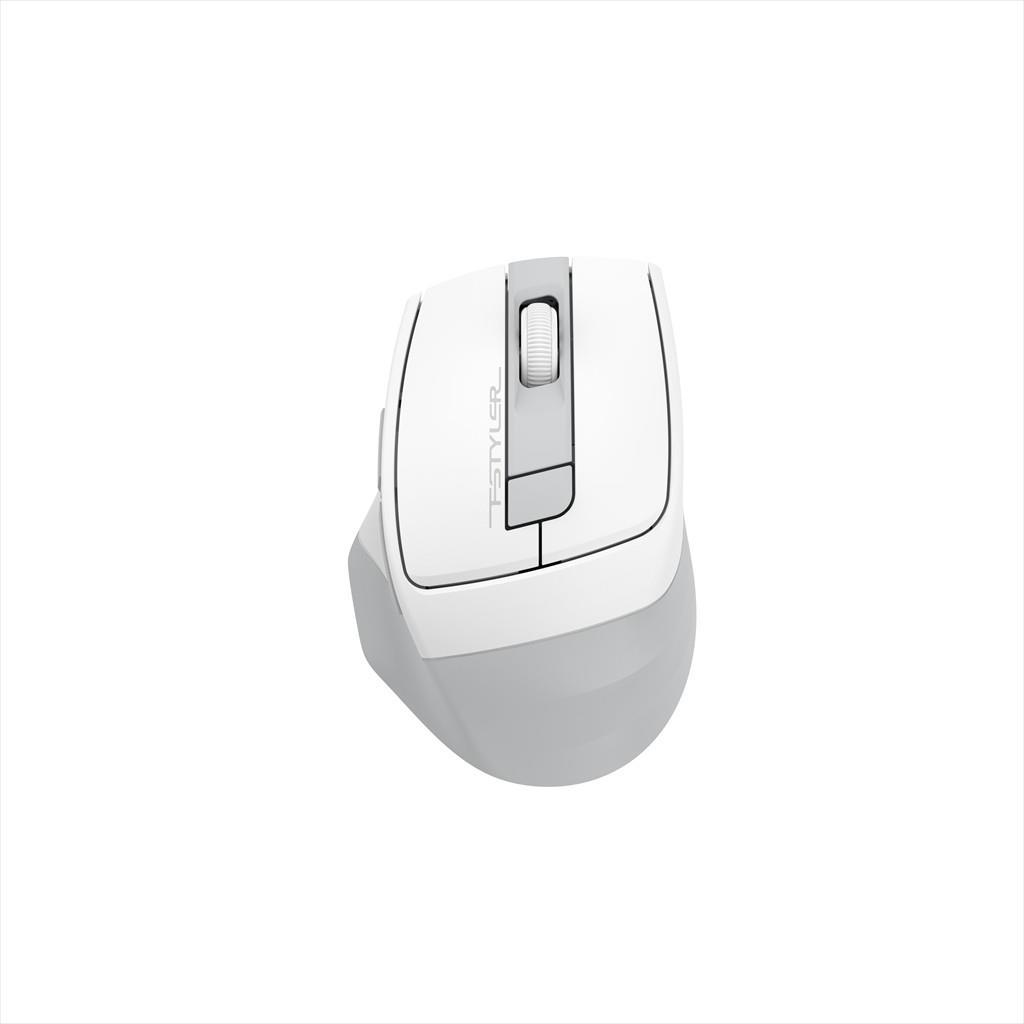 A4TECH Безжично глувче USB FSTYLER FG35CS, Бело, FG35CS Plus