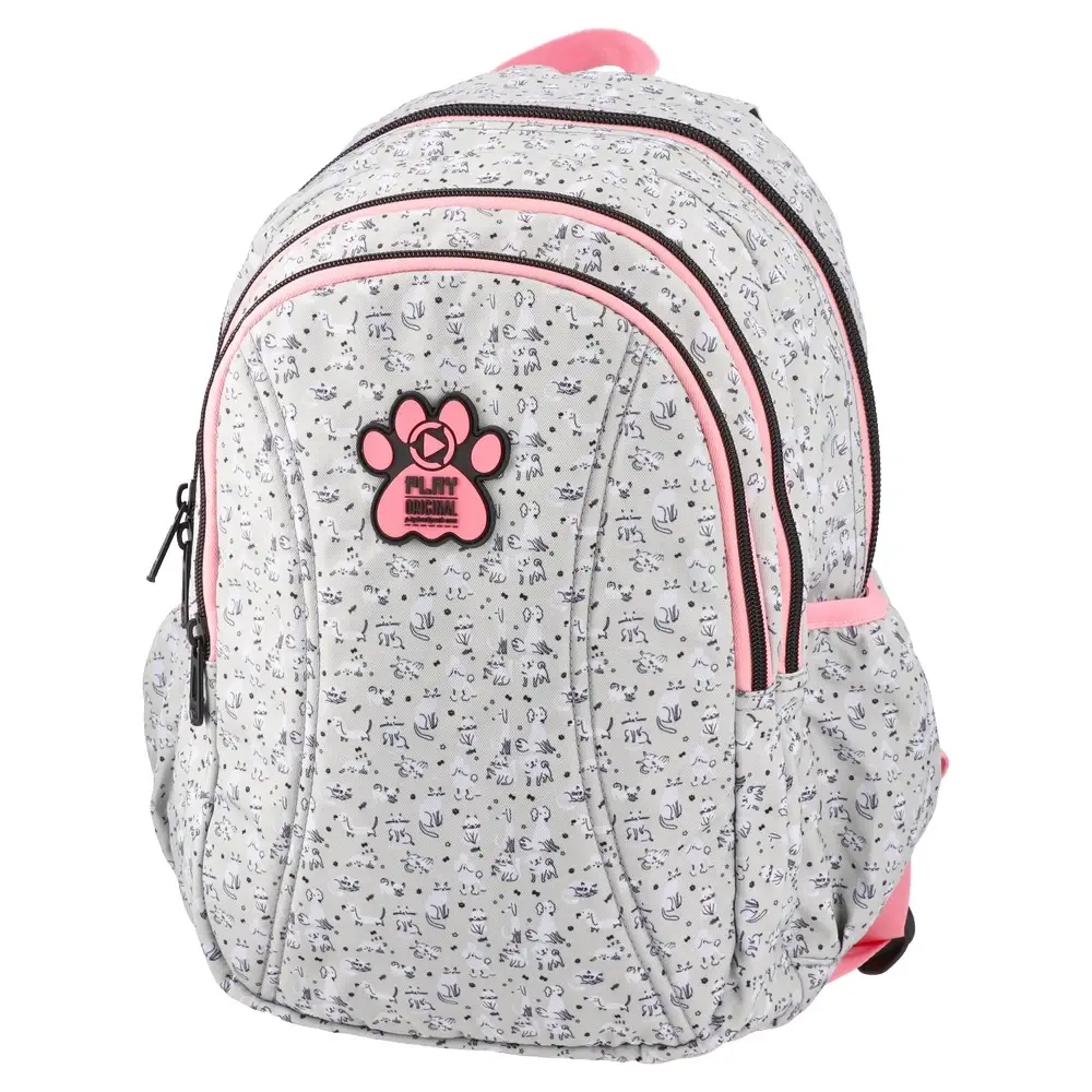 PLAY Ранец за девојчиња Bark Pack Remax, 42 x 32 x 18 см, беж