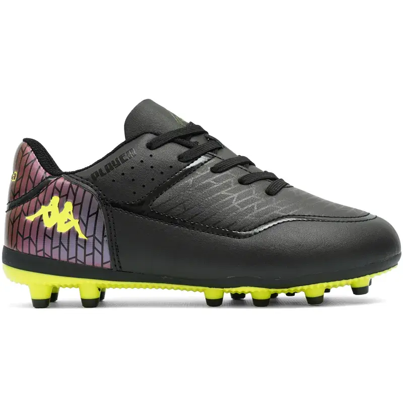 Kappa Копачки за момчиња Kombat Player Fg Kid, Црни