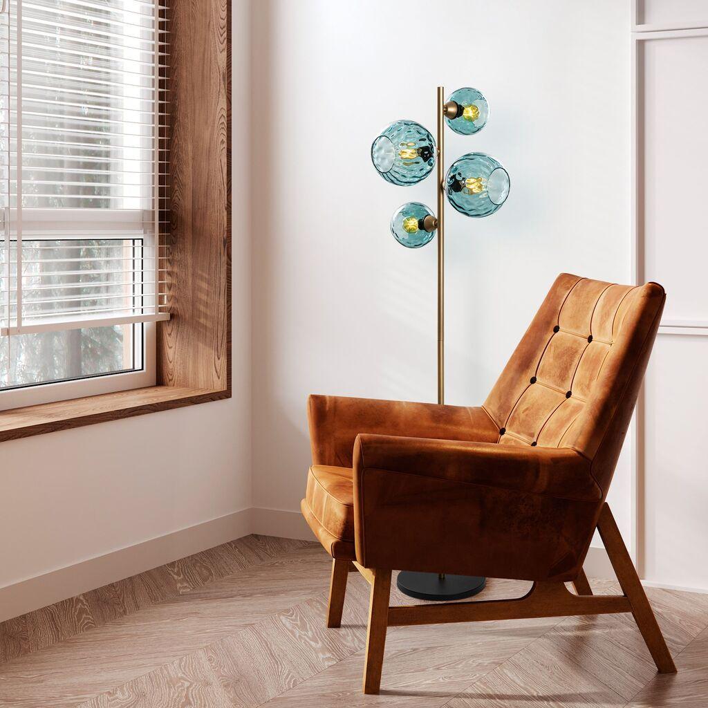 Подна ламба Opviq Benek-20-15-14522, златна боја