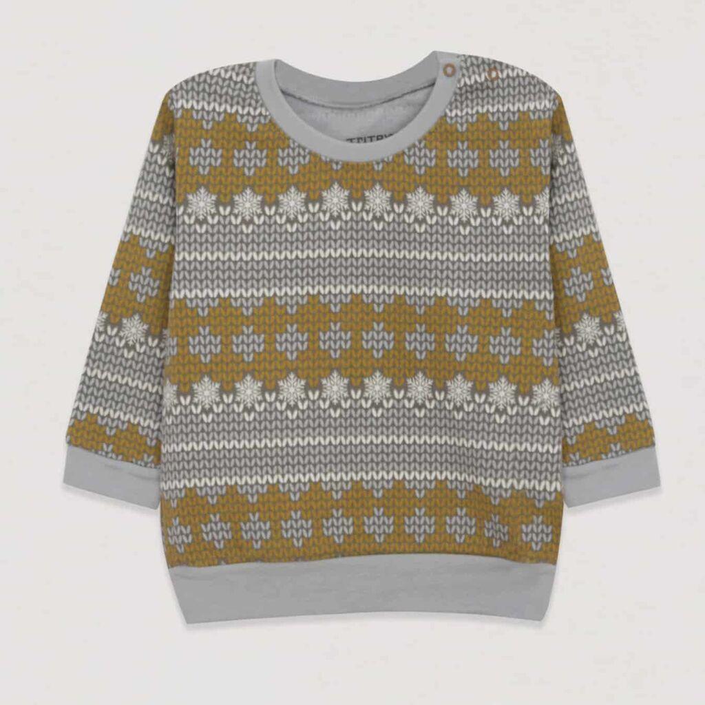 Tritex Бебешка Блуза 1/1 Интерлок - 0200/411 - 56