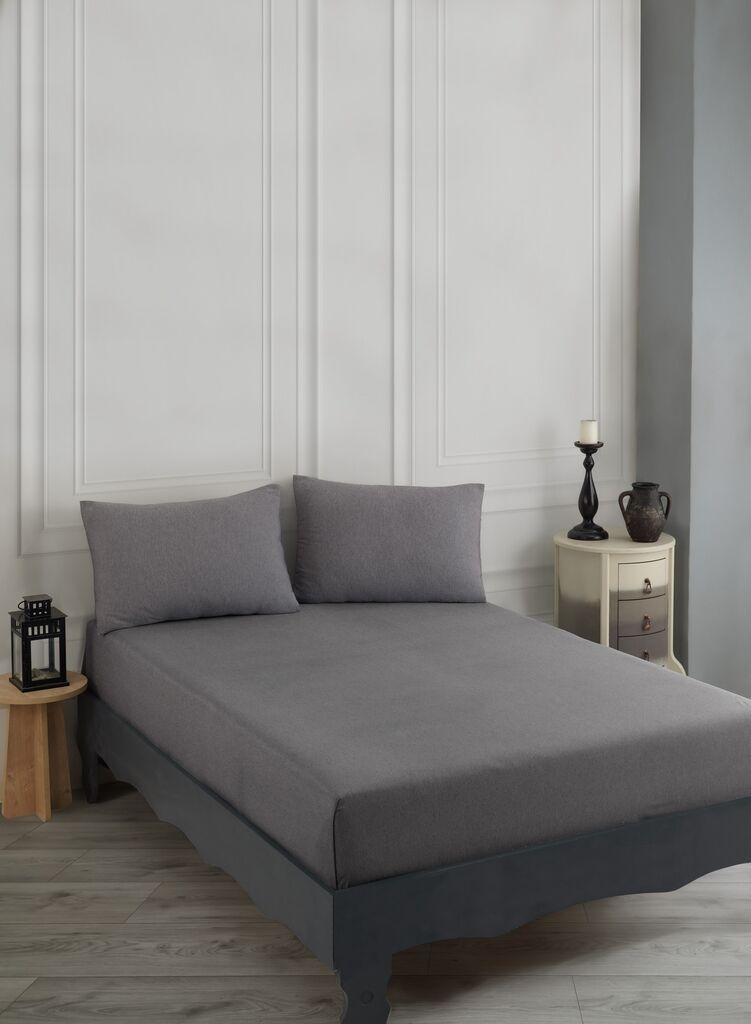 Комплет постелнина L'essentiel Maison Road Potlu, 100x220 см, црна