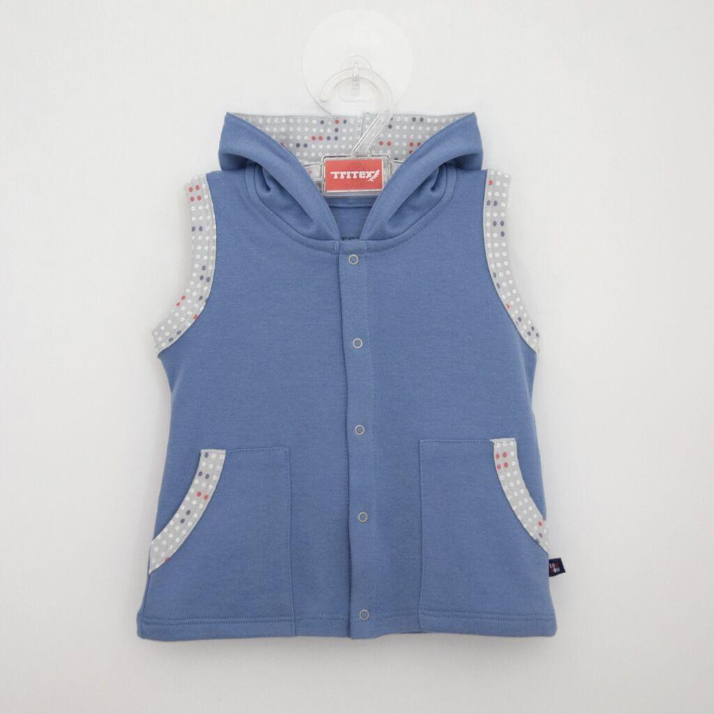 Tritex Бебешки Елек Интерлок - 0950/701 - 68