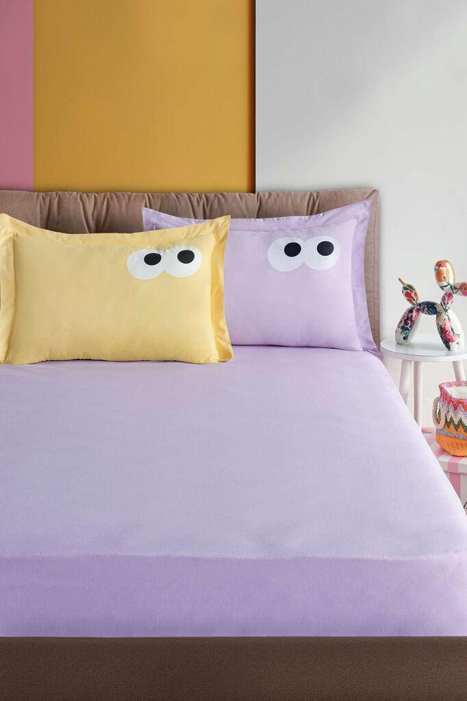 Комплет постелнина L'essentiel Maison Funny, 160x220 cm, црна
