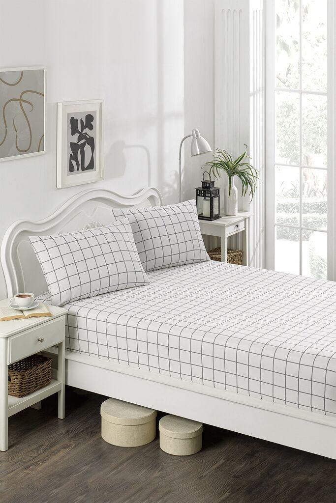 Комплет постелнина L'essentiel Maison Artus, 160x220 cm, Бела