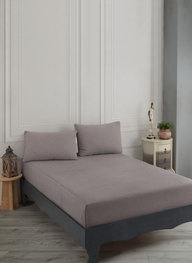 Комплет постелнина L'essentiel Maison Road Potlu, 100x220 см, кафеава