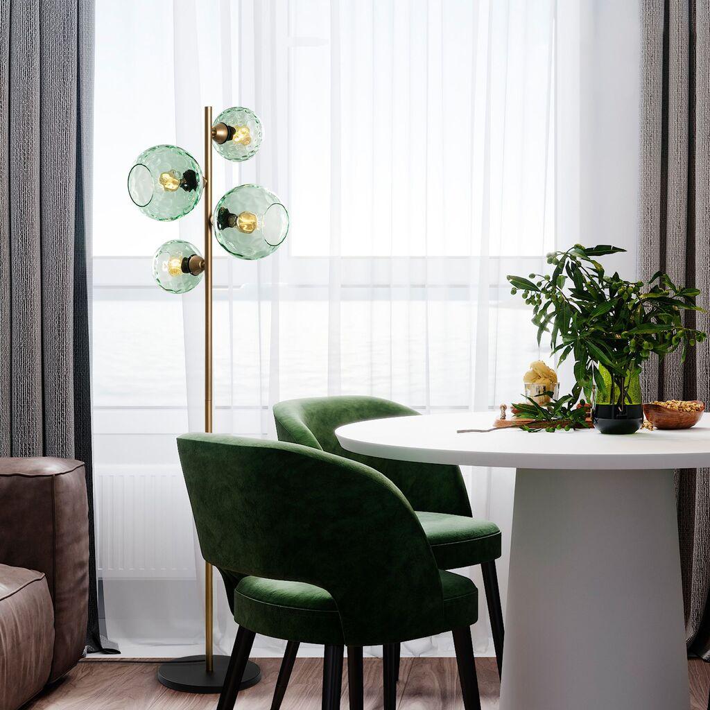 Подна ламба Opviq Benek-20-15-14525, златна боја