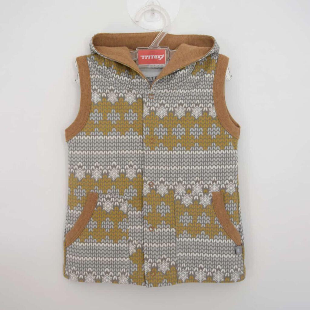 Tritex Бебешки Елек Интерлок - 0950/702 - 56