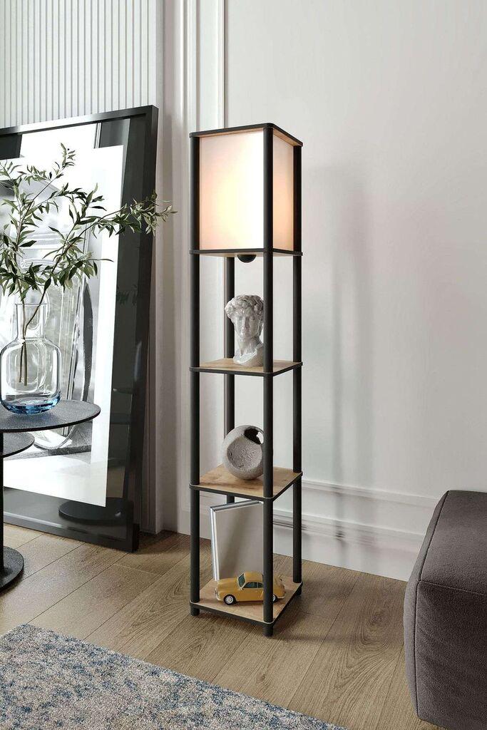 Подна ламба Opviq Tier, кафеава