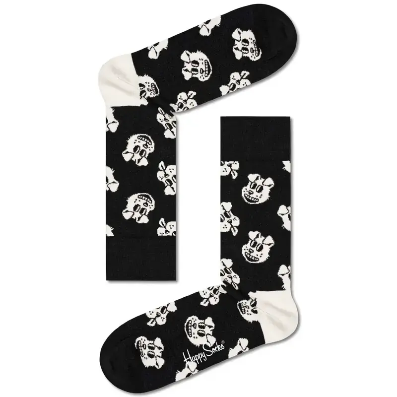 HAPPY SOCKS Чорапи со кучешки мотив LFS DOG01_9100, црни