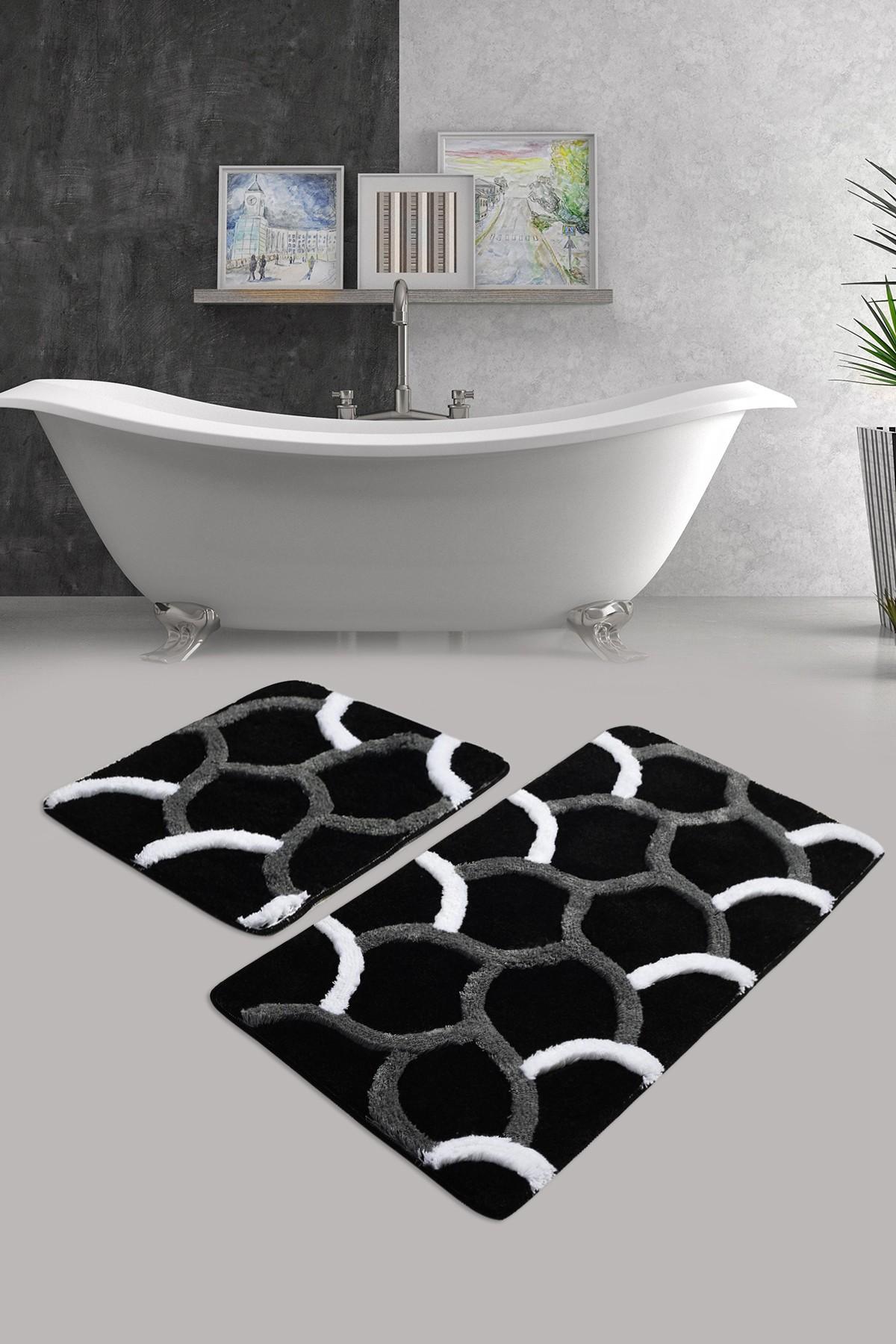 L'essentiel Maison Сет од 2 килими за бања Шарени