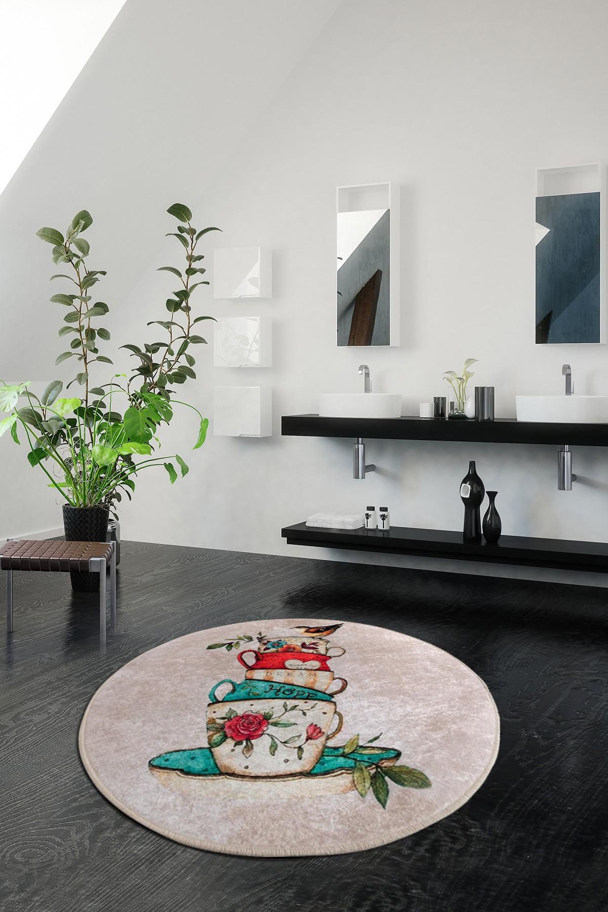 Простирка за бања L'essentiel Maison 100cm Шарена