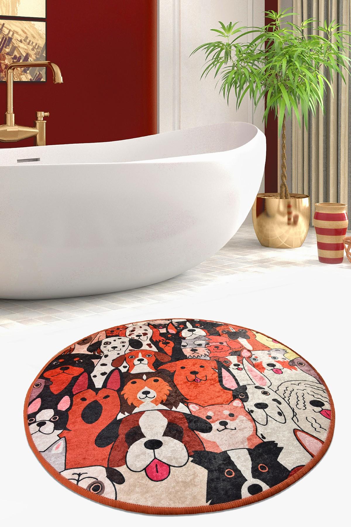 L'essentiel Maison тепих за бања 140cm Шарена