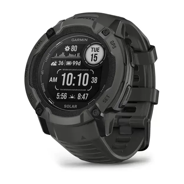 GARMIN Смарт Часовник Instinct 2X Solar Graphite
