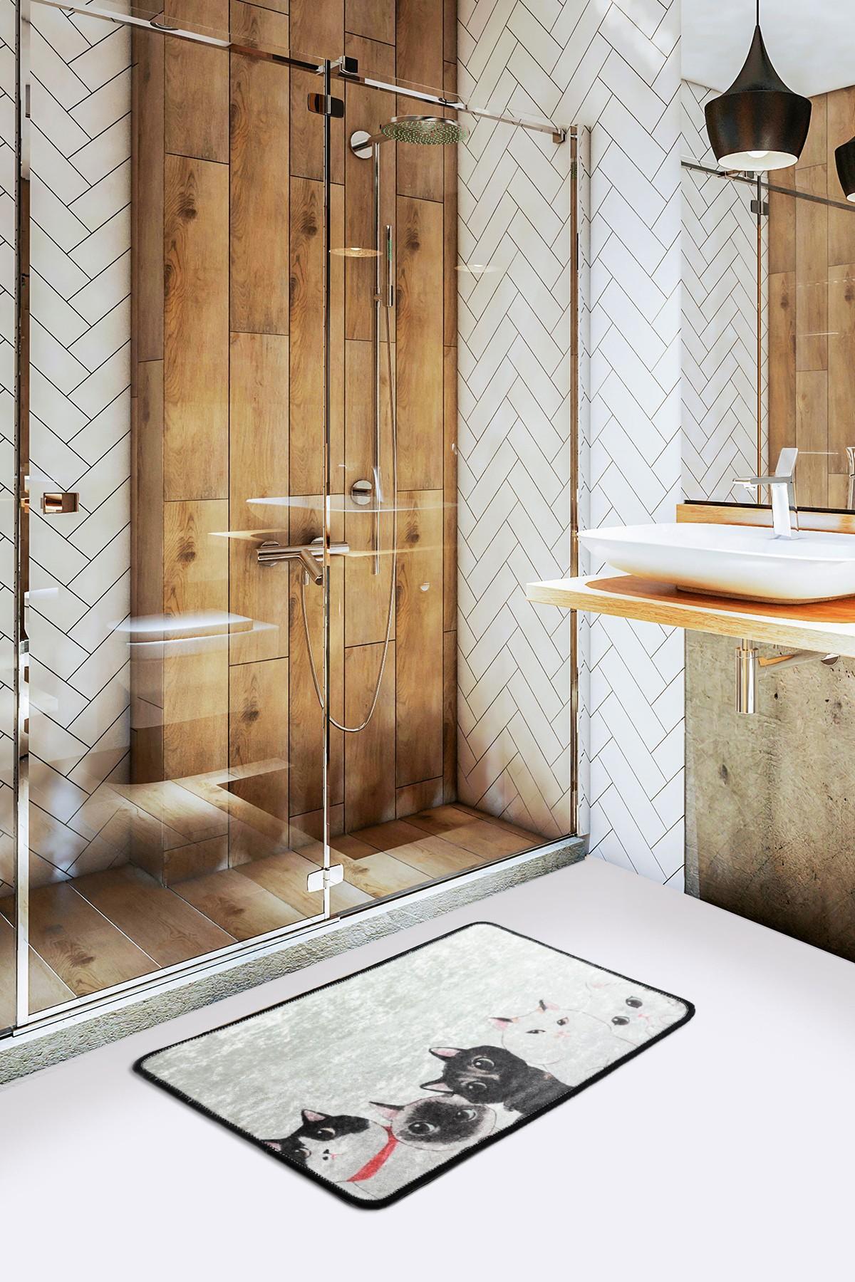 L'essentiel Maison тепих за бања 40x60cm Шарена