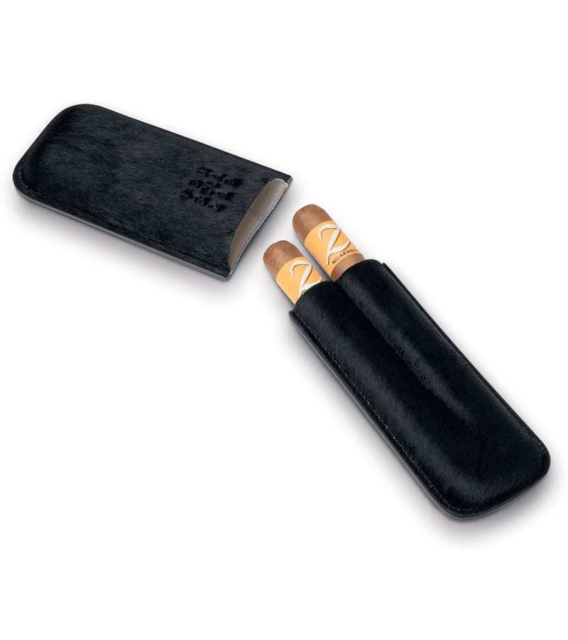 VENETIA LAB Футрола за 2 пури црна