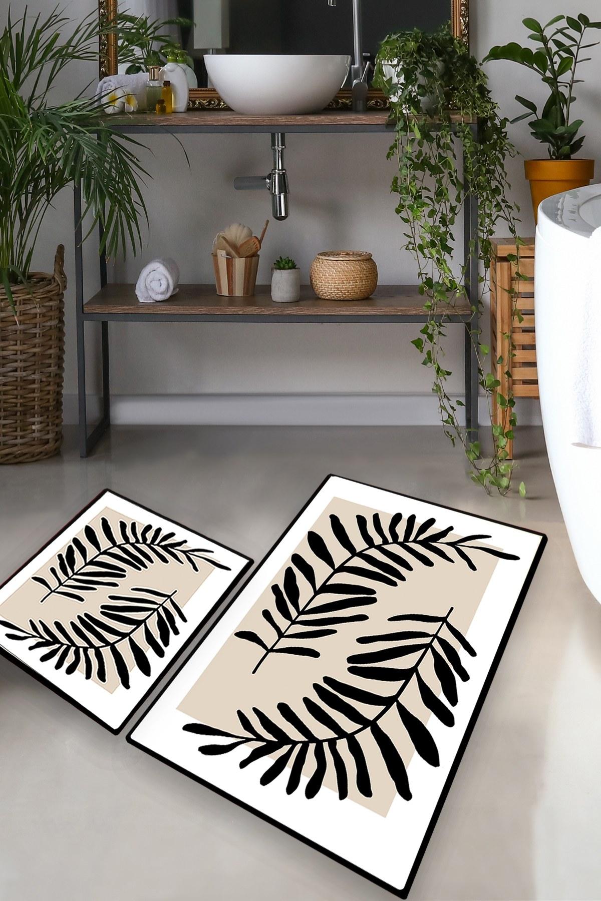 L'essentiel Maison Сет од 2 килими за бања Шарени