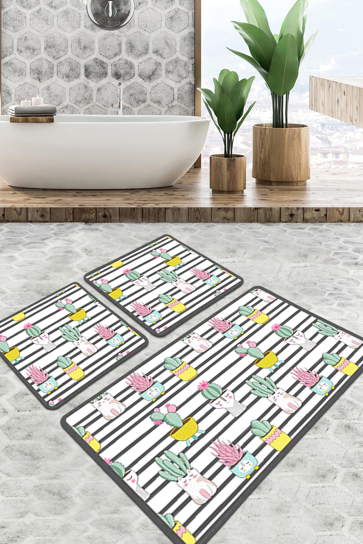 L'essentiel Maison Сет од 2 килими за бања Шарени