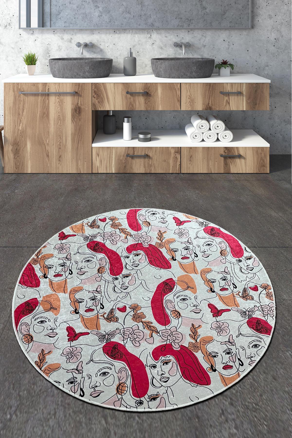 Простирка за бања L'essentiel Maison 80cm Шарена