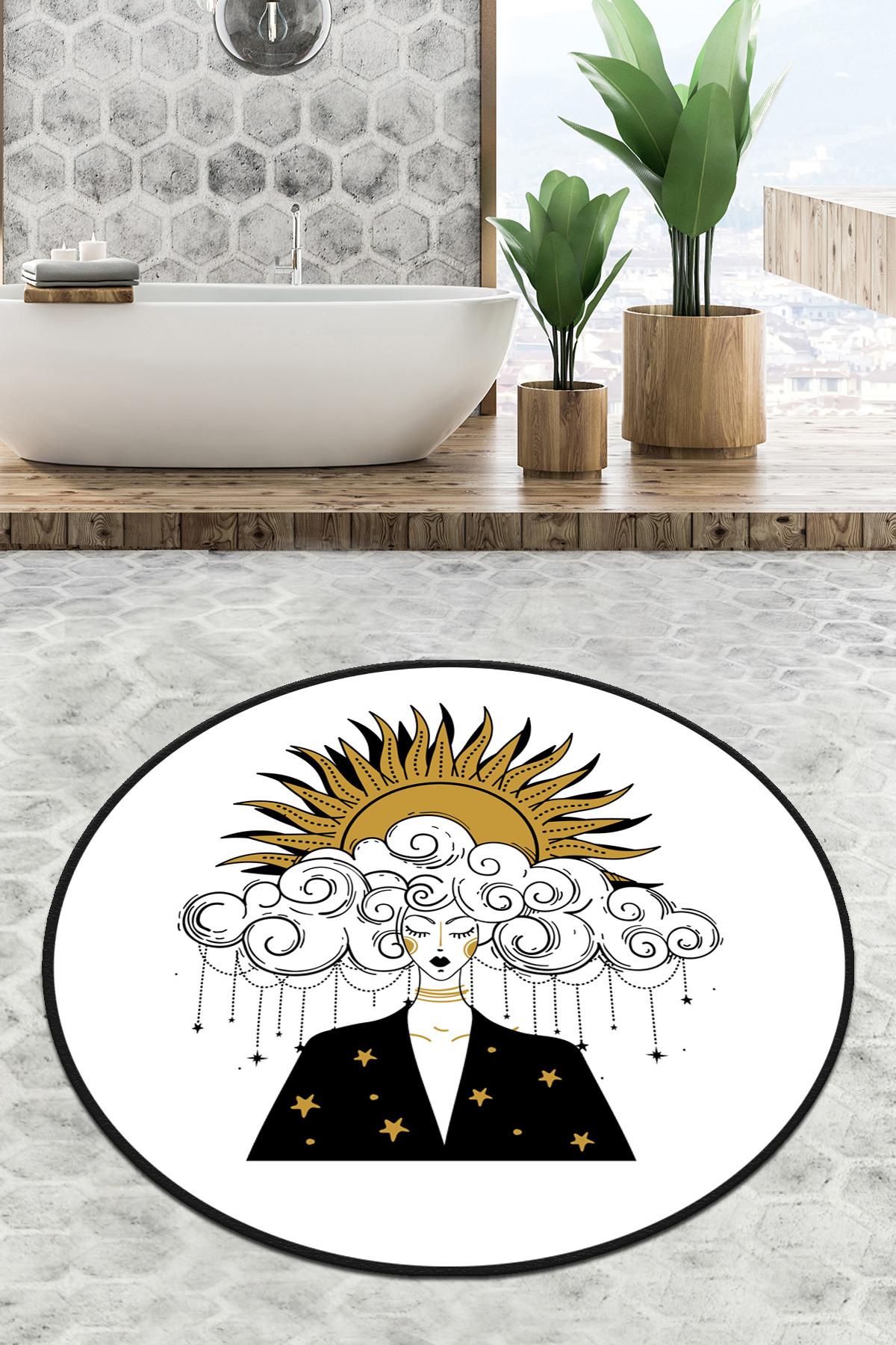 Простирка за бања L'essentiel Maison 80cm Шарена