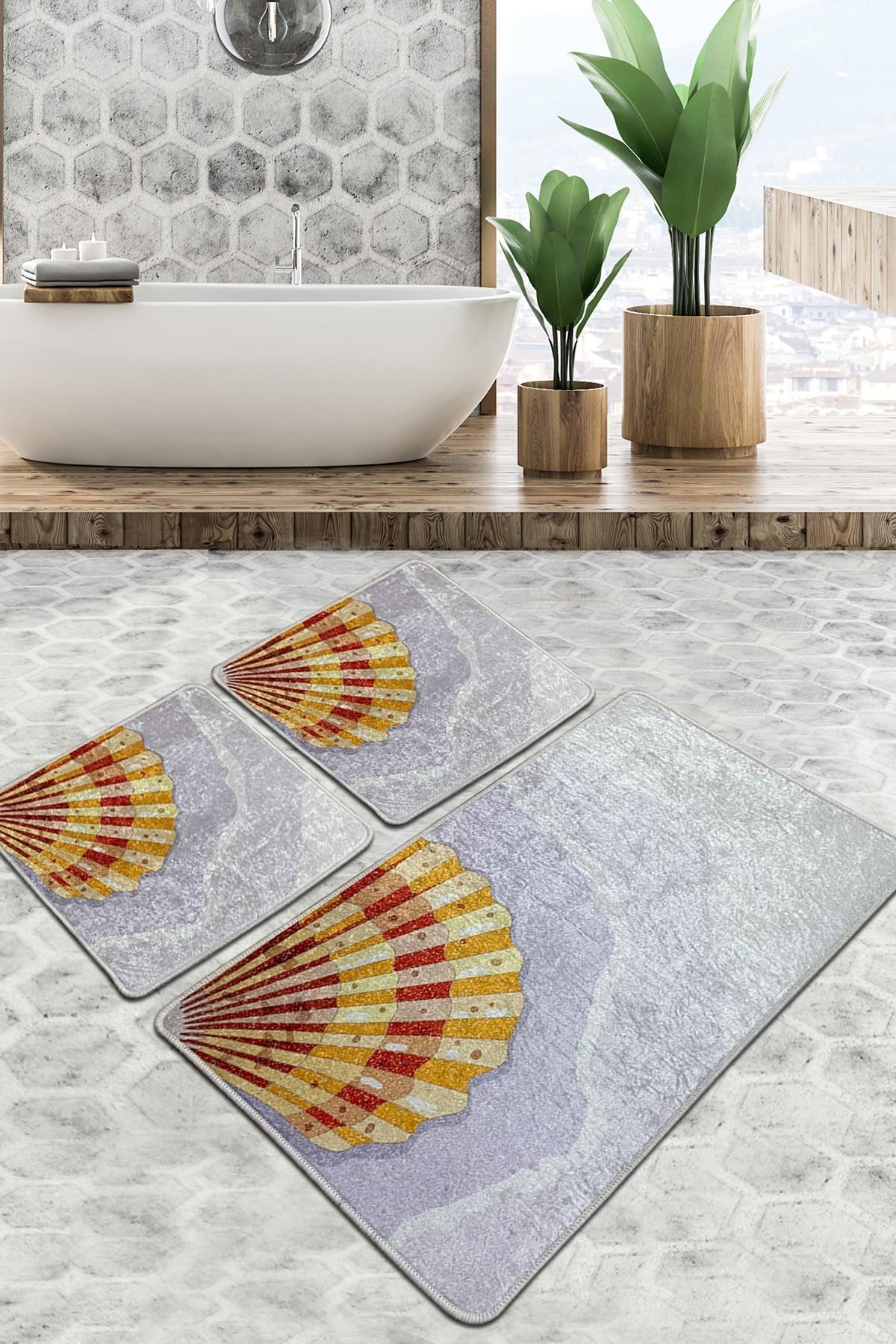 L'essentiel Maison Сет од 3 килими за бања Шарени