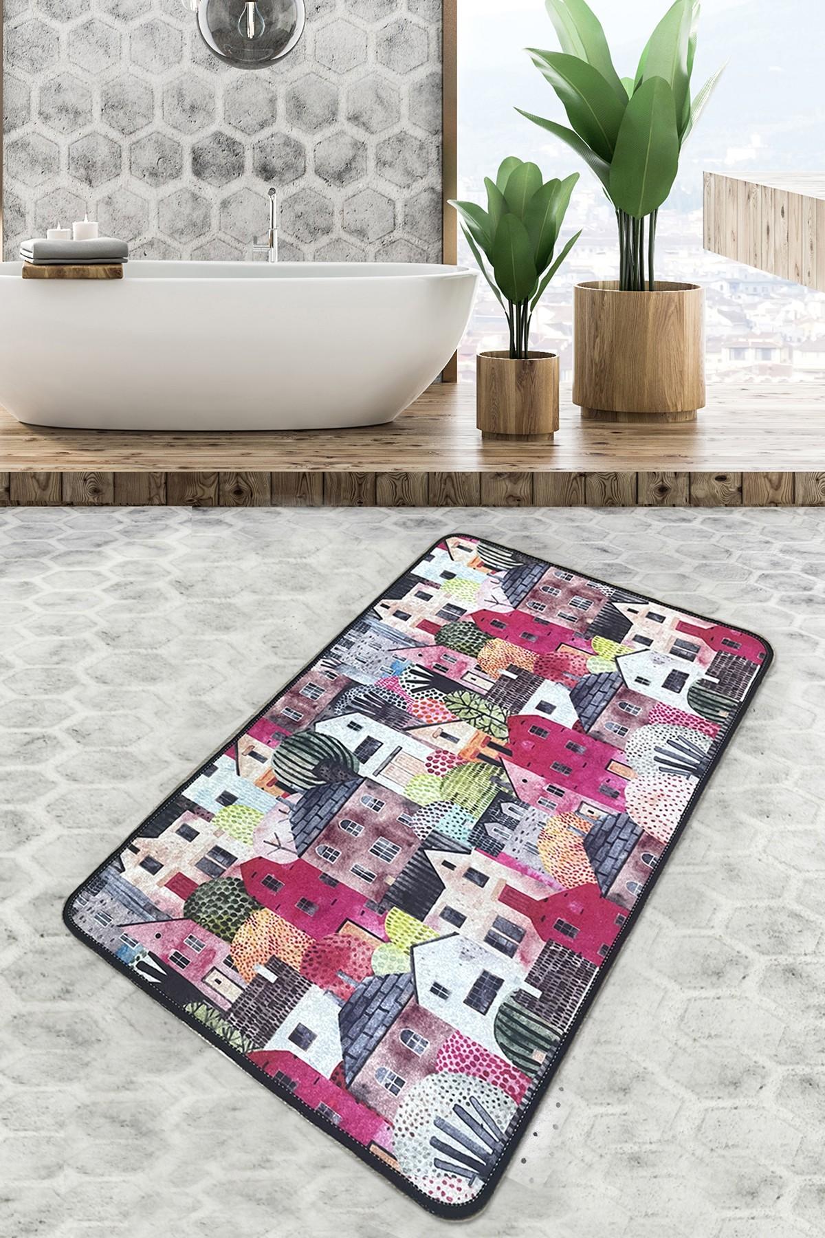 Простирка за бања L'essentiel Maison 70x120cm Шарена