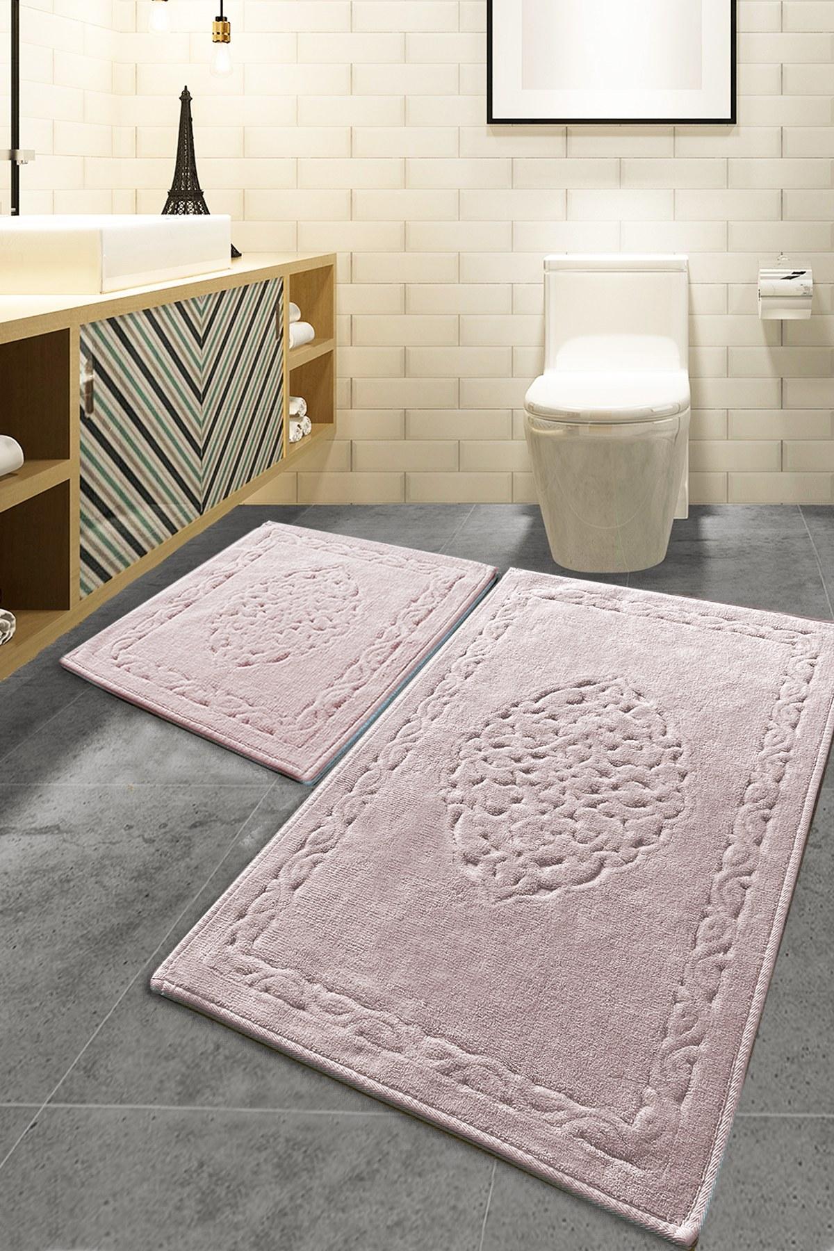 L'essentiel Maison Сет од 2 килими за бања Шарени