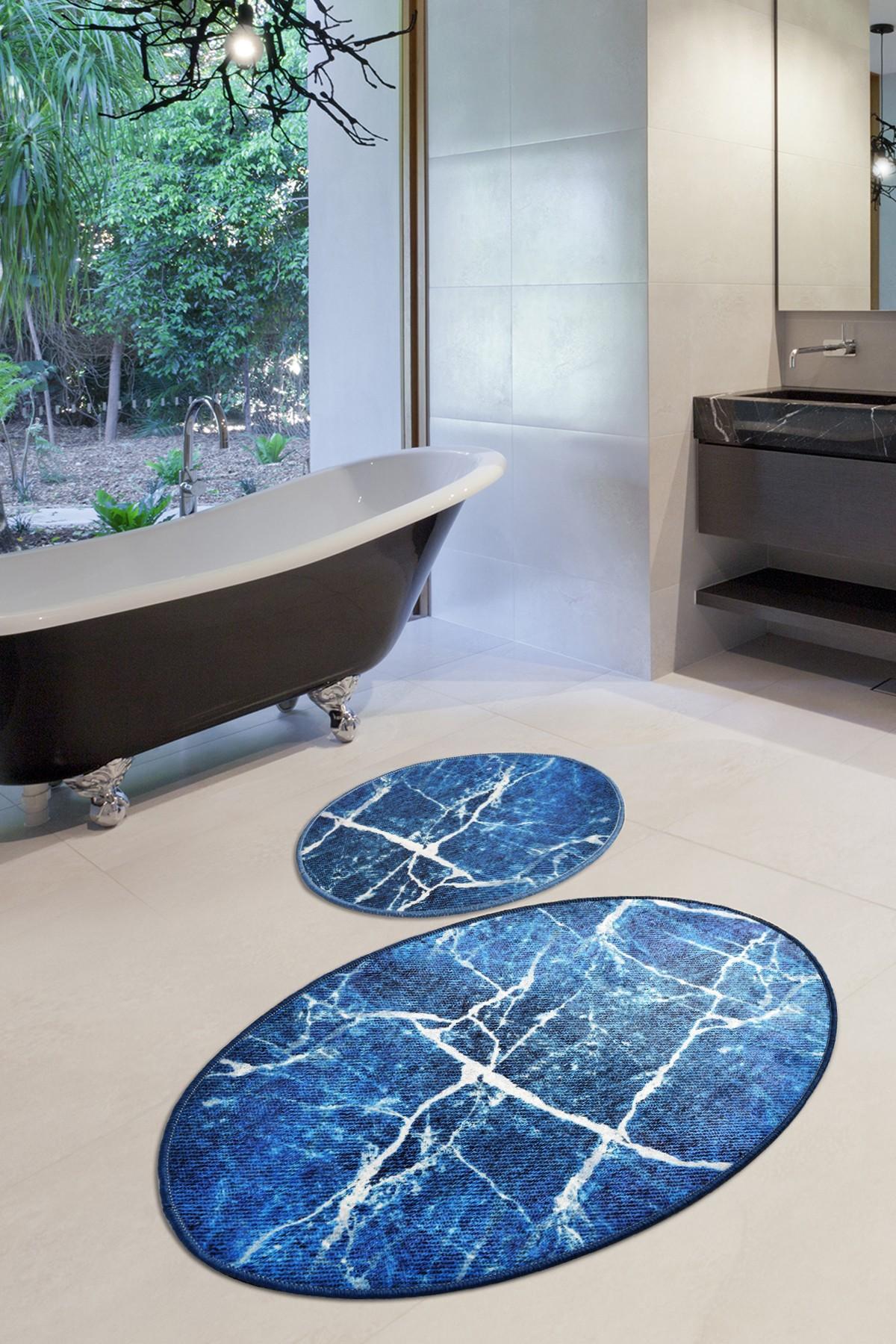 L'essentiel Maison Сет од 2 килими за бања Шарени