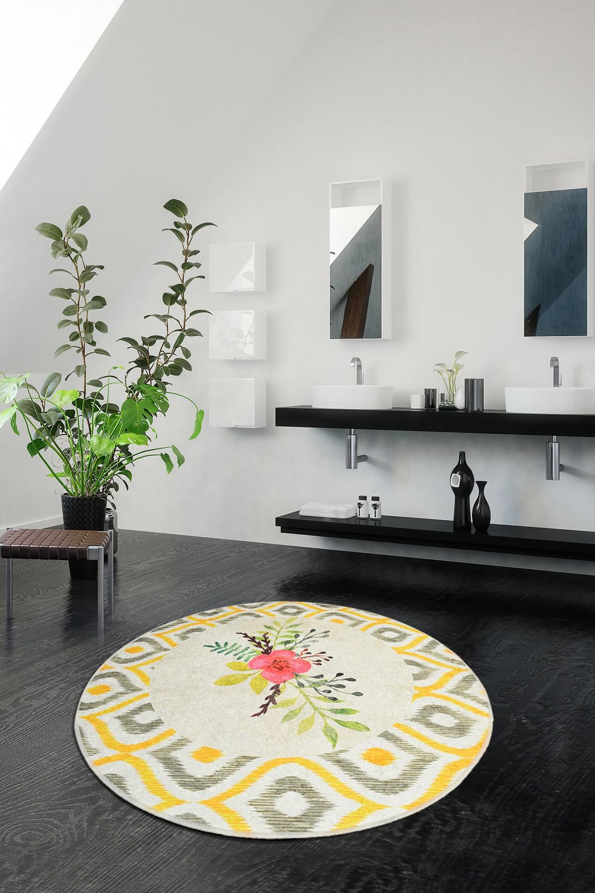 Простирка за бања L'essentiel Maison 100cm Шарена