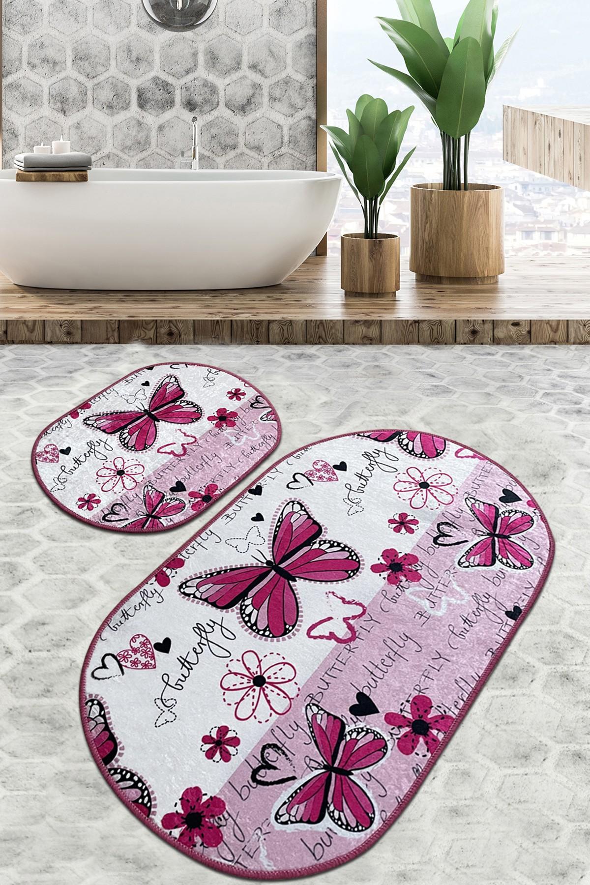 L'essentiel Maison Сет од 2 килими за бања Шарени