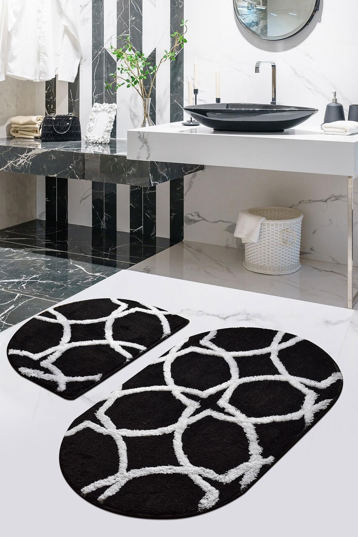 L'essentiel Maison Сет од 2 килими за бања Шарени