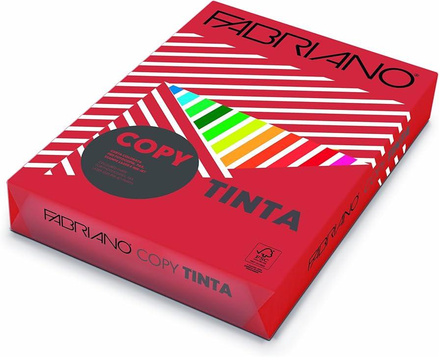 Fabriano Хартија во Боја Colore A4 200Гр. 100/1 Росо