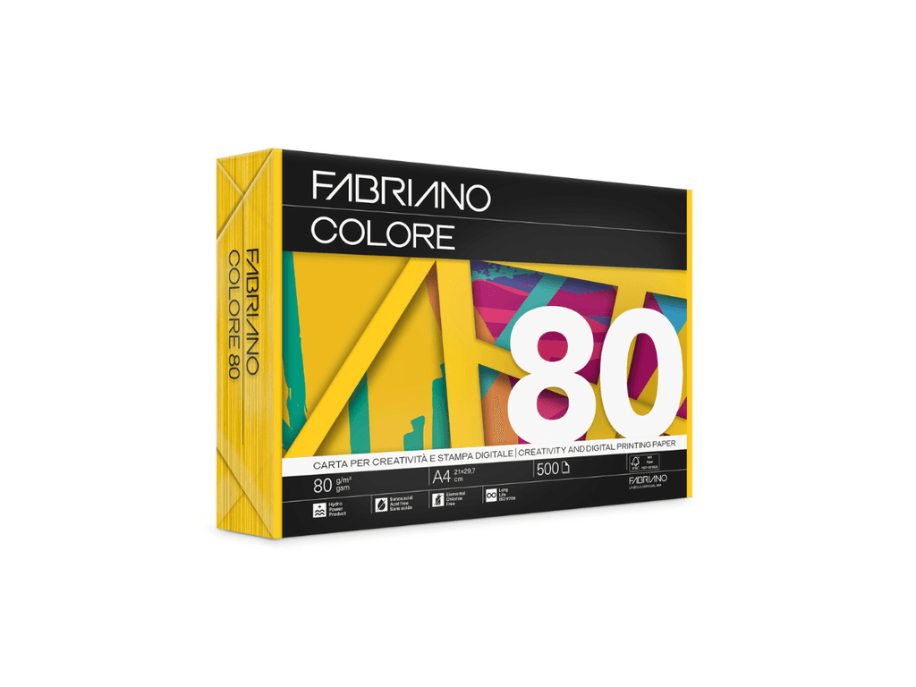 Fabriano Хартија во Боја Colore A4 80Гр 500/1 Гиало
