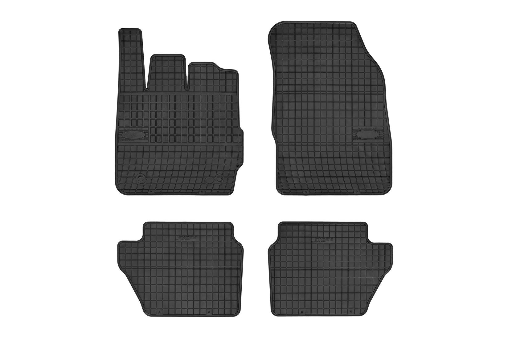 FROGUM Гумени патосници за Ford Fiesta 2008-2017 4 дела црни