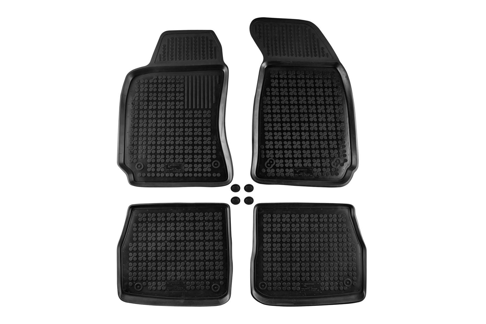 REZAW-PLAST Гумени патосници за Skoda Superb 2001-2008 4 дела црни