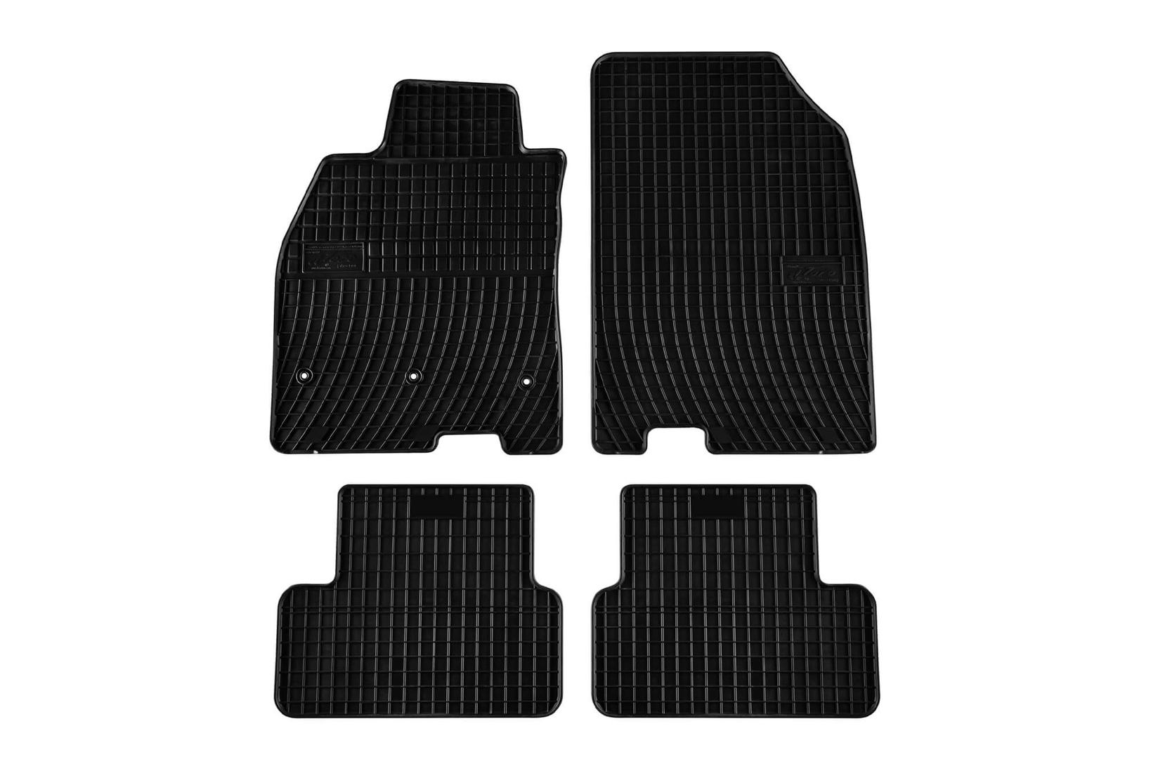 FROGUM Гумени патосници за Renault Fluence по 2010 година 4 дела црни