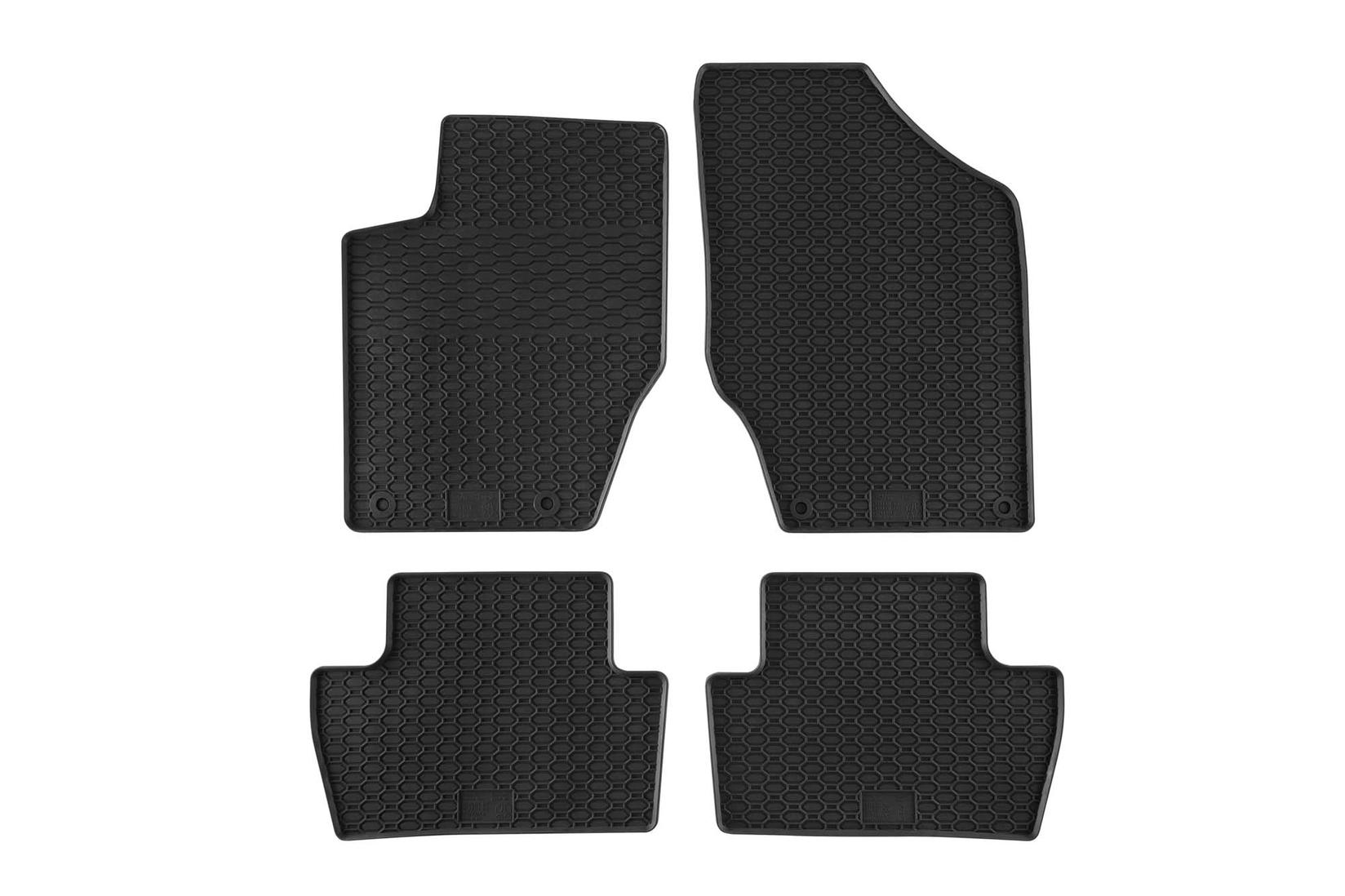 GEYER & HOSAJA Гумени патосници за Citroen C4 2004-2010 4 дела црни