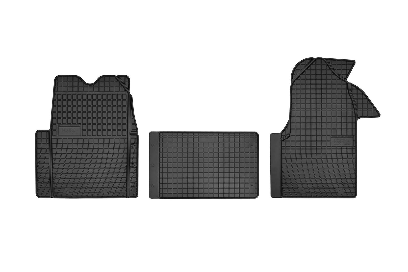 FROGUM Гумени патосници за Renault Master 1997-2010 3 дела црни