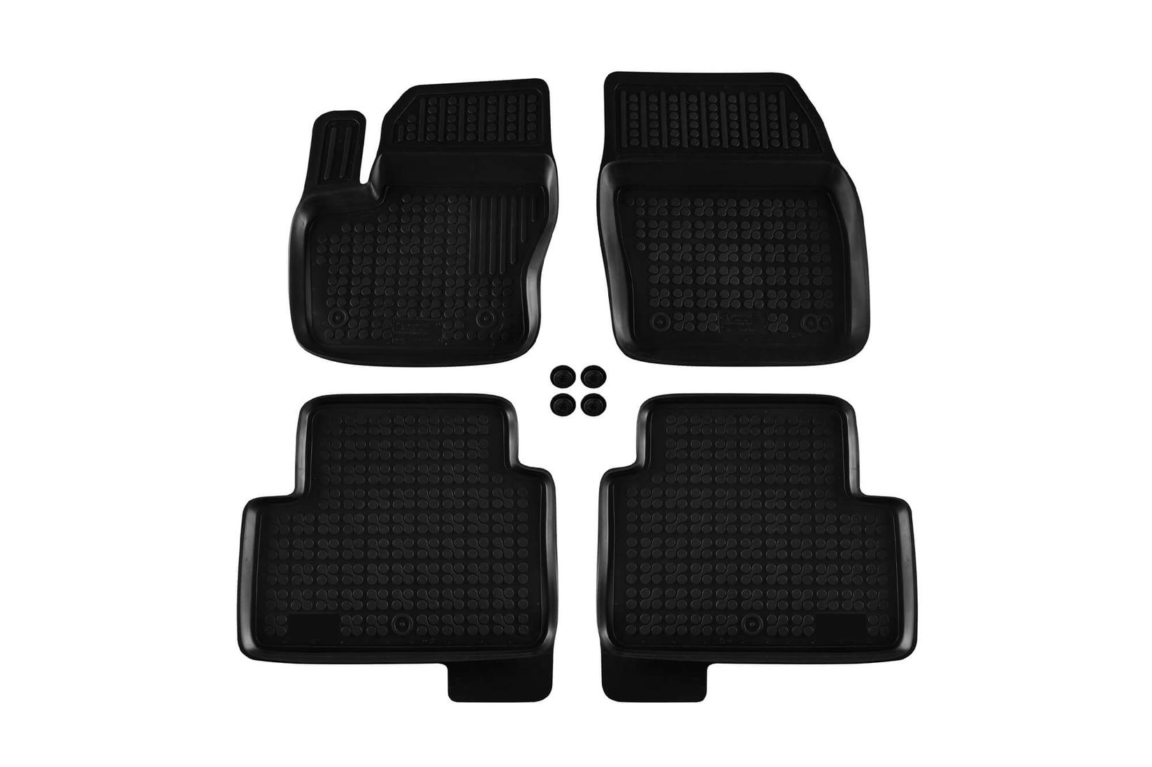 REZAW-PLAST Гумени патосници за Ford Kuga 2012-2019 4 дела црни