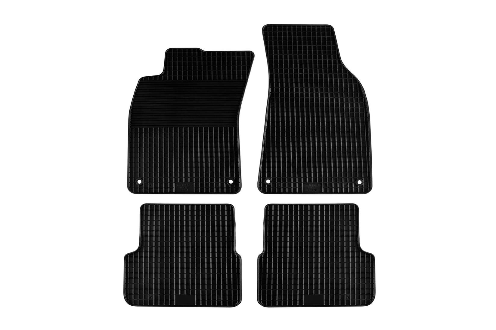 GUMARNY ZUBRI Гумени патосници за Audi A6 седан караван 2004-2011 4 дела црни