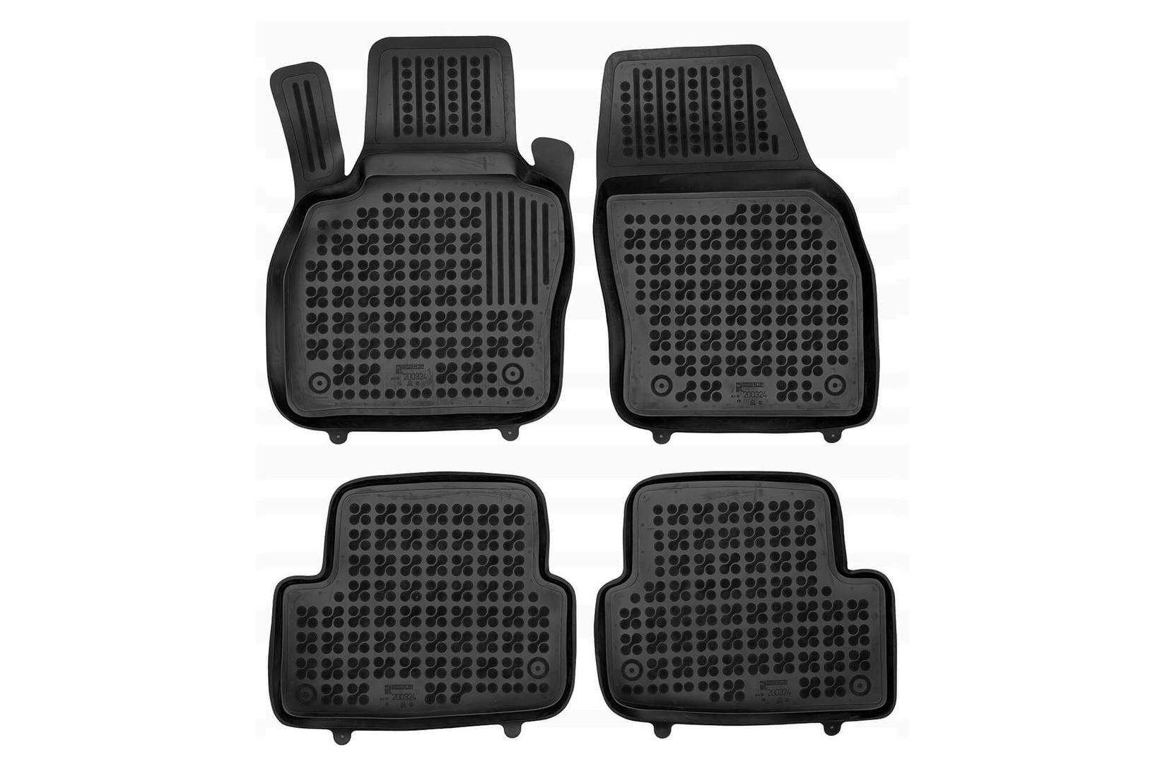 REZAW-PLAST Гумени патосници за Audi A1 GB по 2018 година 4 дела црни