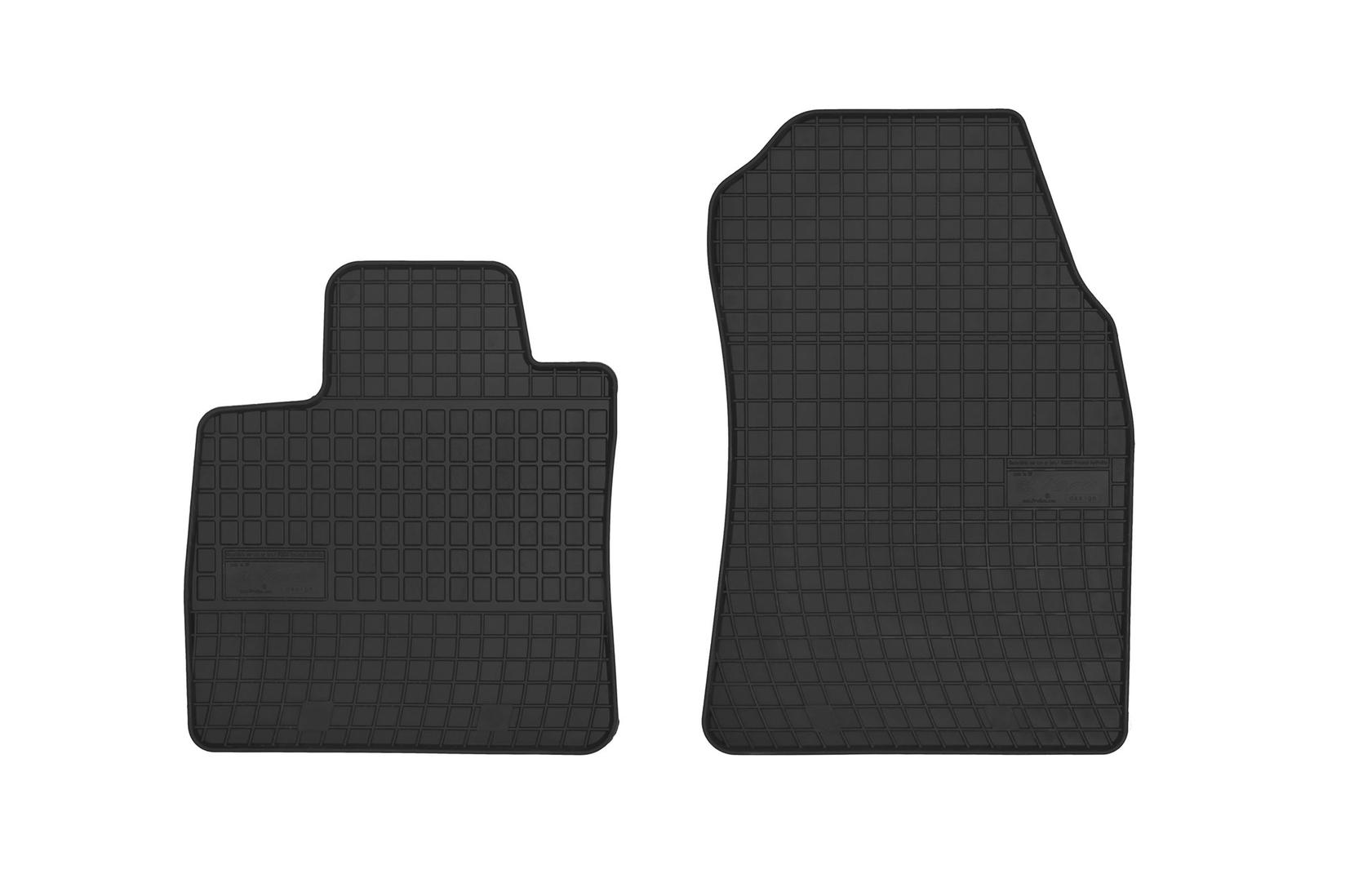 FROGUM Гумени патосници за Ford Courier по 2014 година 2 дела црни