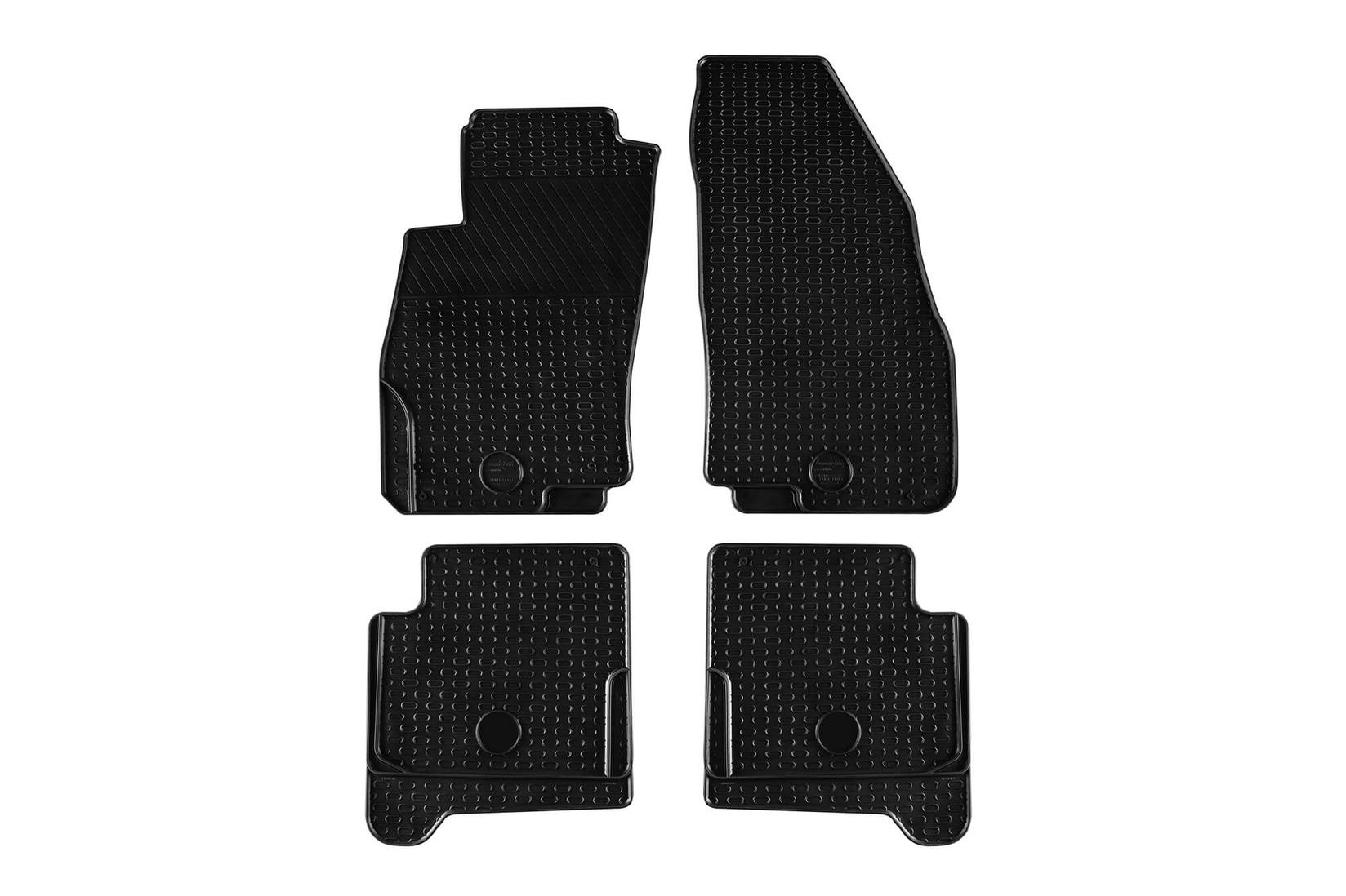 GUMARNY ZUBRI Гумени патосници за Fiat Grande Punto 2006-2009 Linea 2007-2018 Punto EVO 2009-2012 Punto 2012-2018 4 дела